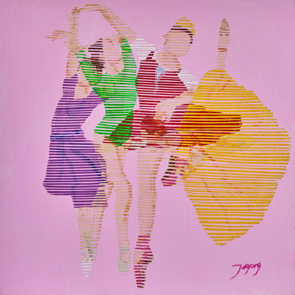 Graceful Striped Dance by Jukyong Park