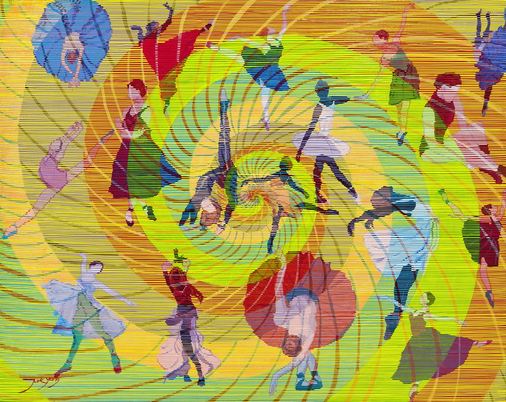 Vibrant Dance Movement by Jukyong Park