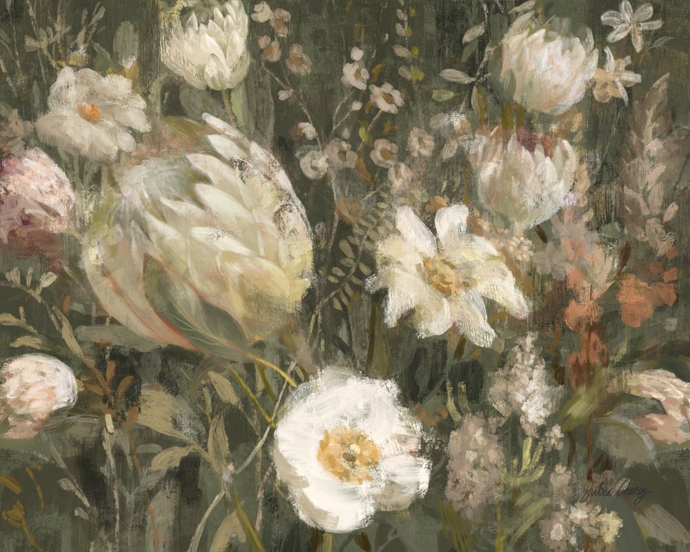 Field of Protea Tapestry by Julia Cheney
