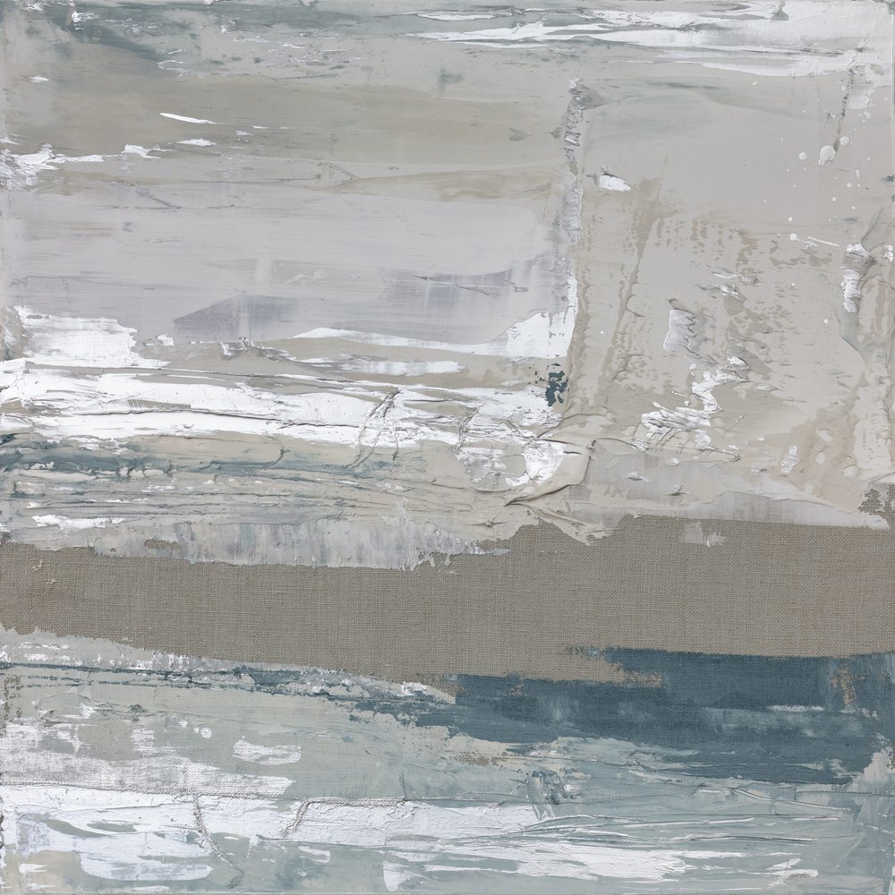 Layers of Gray White and Beige by Julia Contacessi