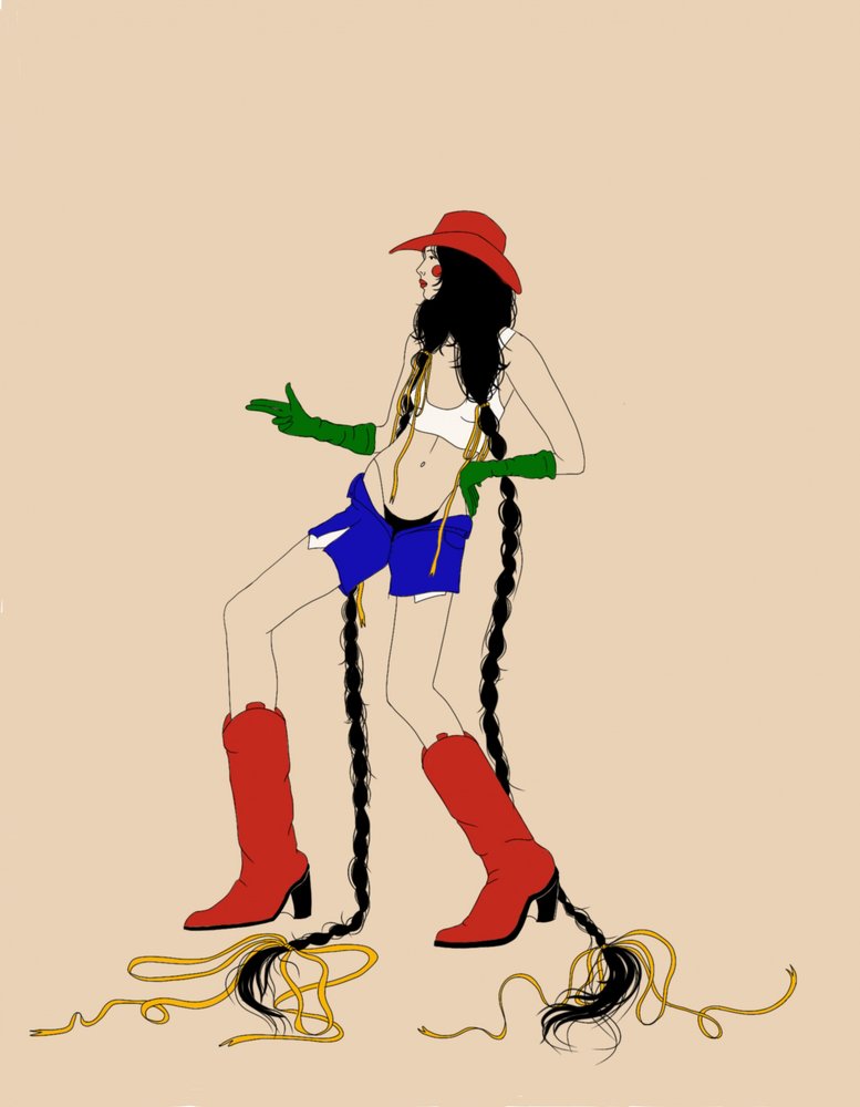 Modern Cowgirl Style by Juliana Kokolari