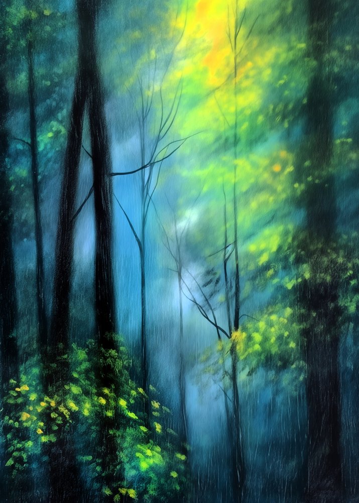 Enchanted Forest Glow by Justyna Jaszke