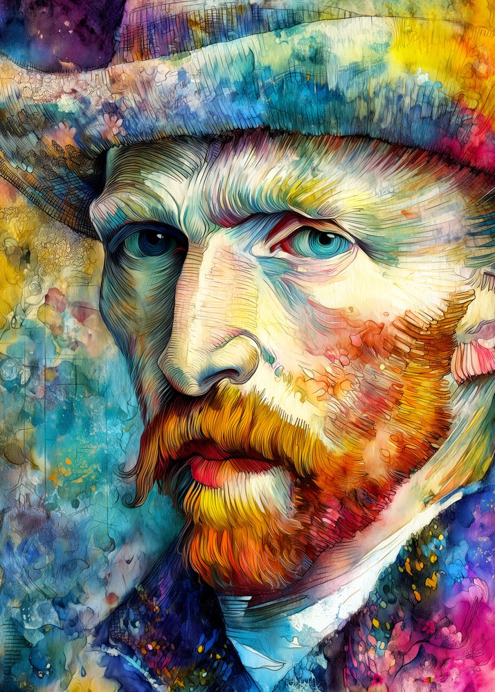 Vincent Portrait by Justyna Jaszke