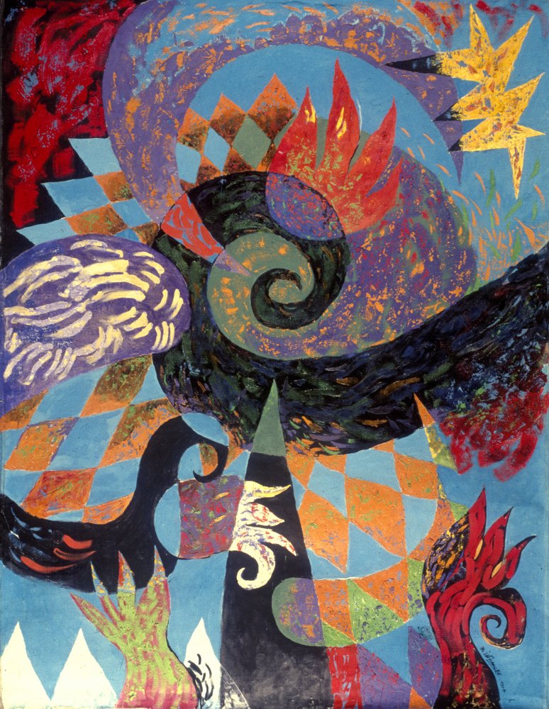 Abstract Spiral Fantasy by Kanat Ibragimov