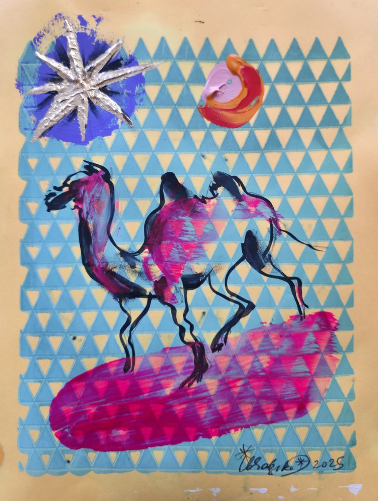Camel & Star by Kanat Ibragimov