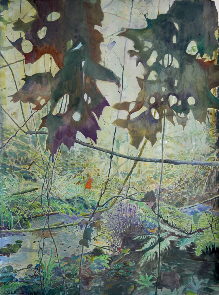 Autumn Woodland Creek by Karin Bos