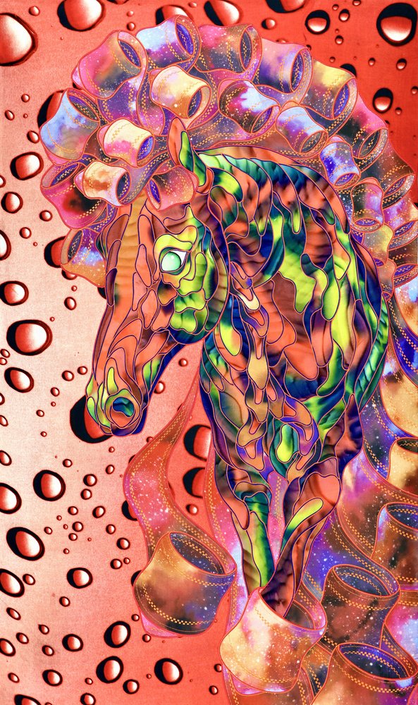 Vibrant Fantasy Horse by Kostyantin Malginov