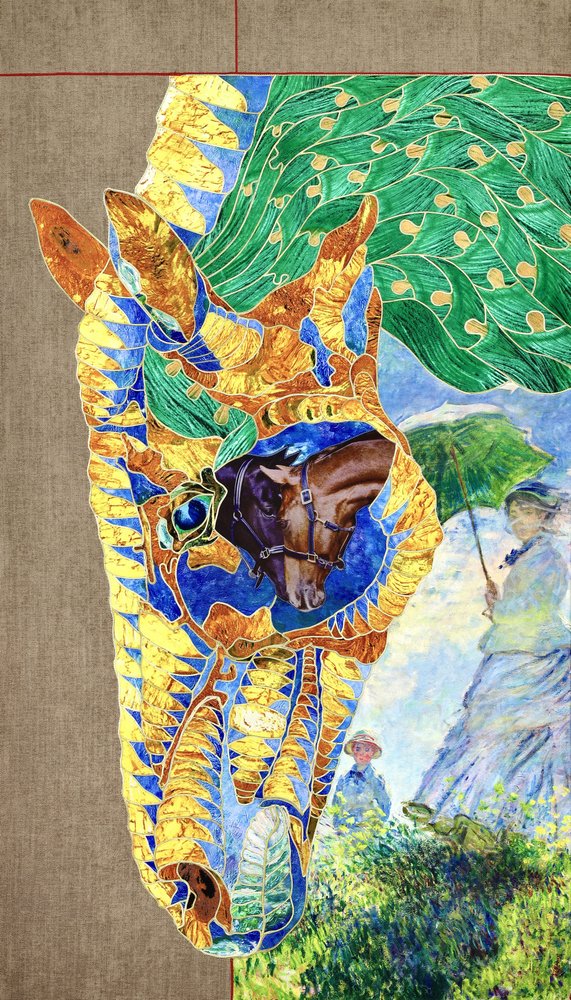 Vibrant Horse Impression by Kostyantin Malginov