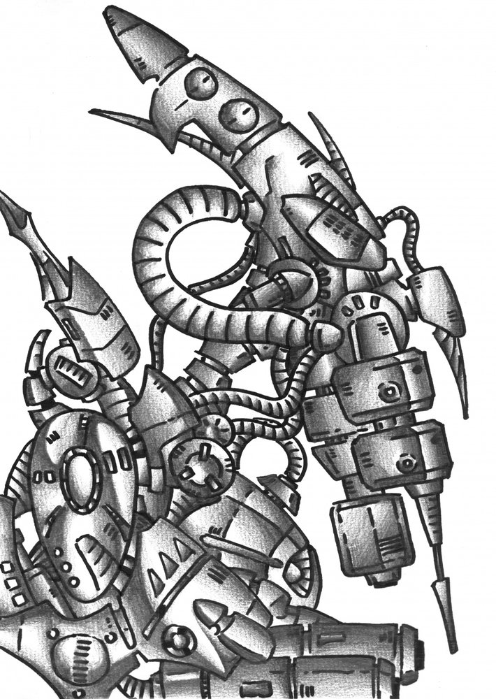 Advanced Cybernetic Machine by Kulik