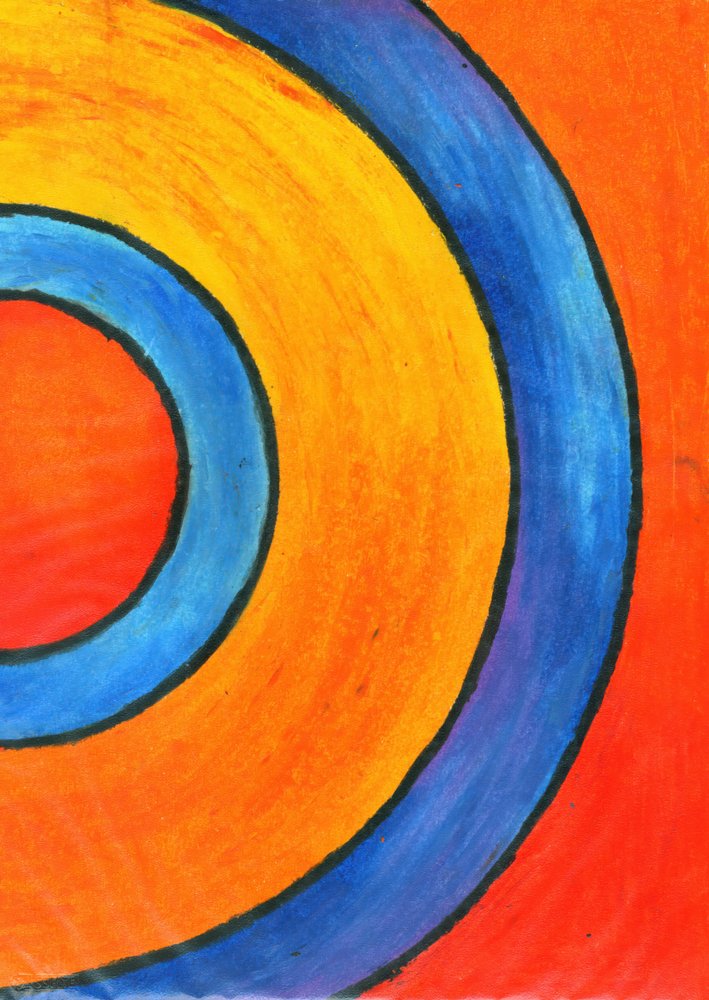 Bold Color Circles by Kulik