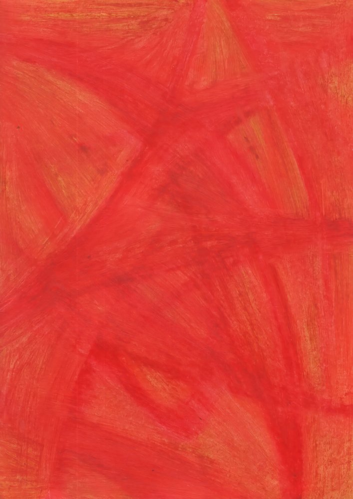 Dynamic Red Abstract by Kulik