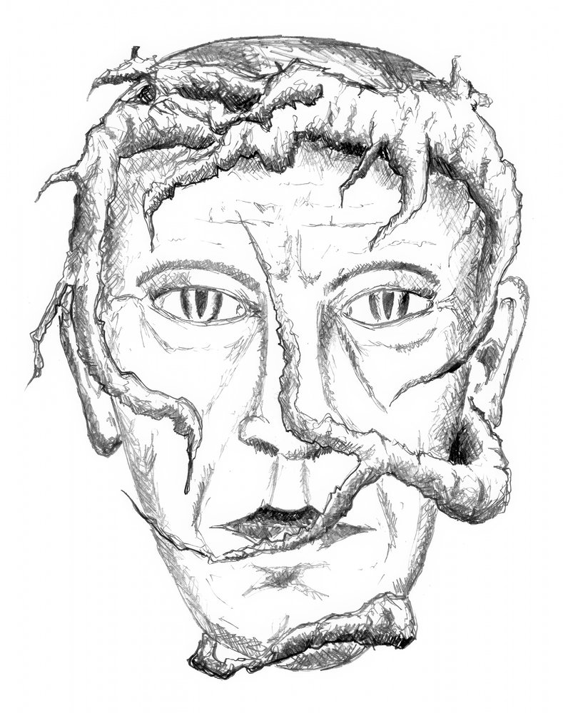 Gothic Rooted Man by Kulik