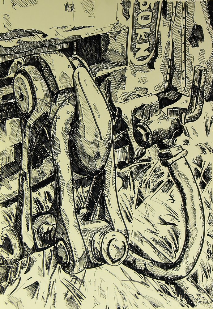 Gritty Industrial Shackle by Kulik