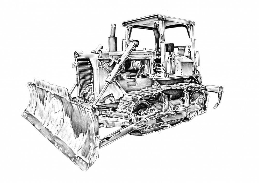Heavy Duty Bulldozer by Kulik