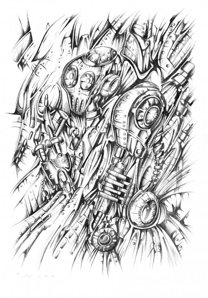 Intricate Mechanical Creatures by Kulik