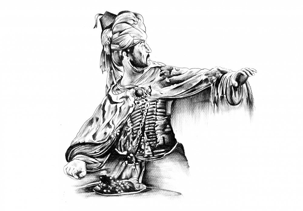 Mystic Figure Open Chest by Kulik