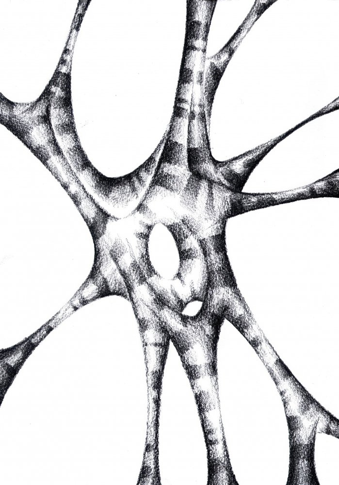 Organic Abstract Structure by Kulik