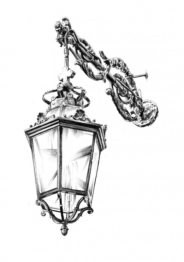 Ornate Street Lamp by Kulik
