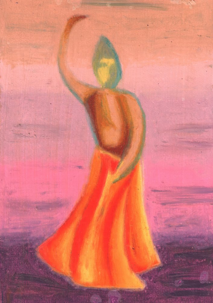 Spiritual Sunset Dance by Kulik