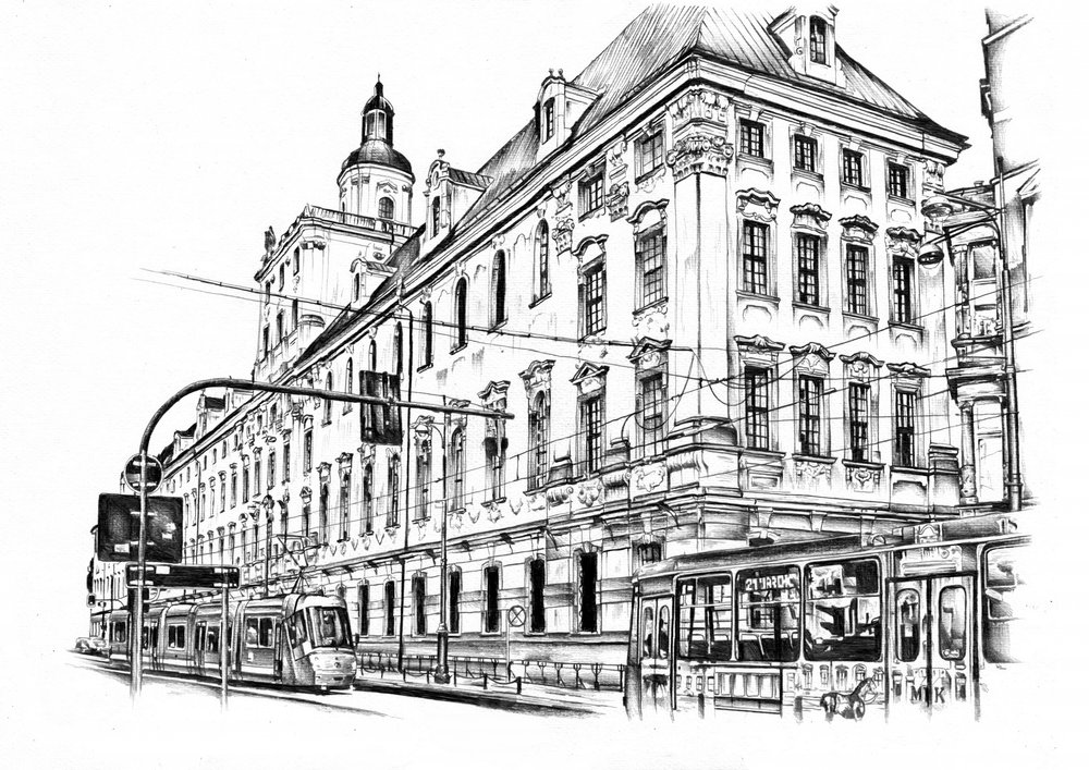 Wrocław City Tram by Kulik