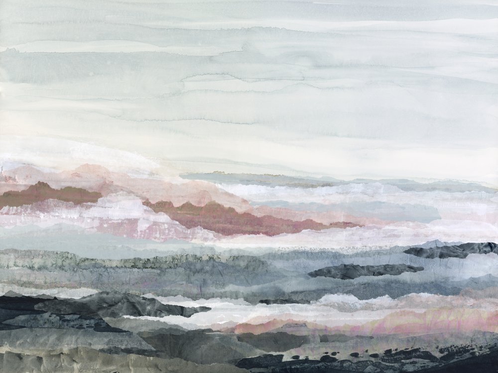 Misty Mountain Layers by Lara Eckerman