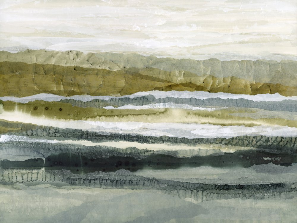 Muted Layered Landscape by Lara Eckerman
