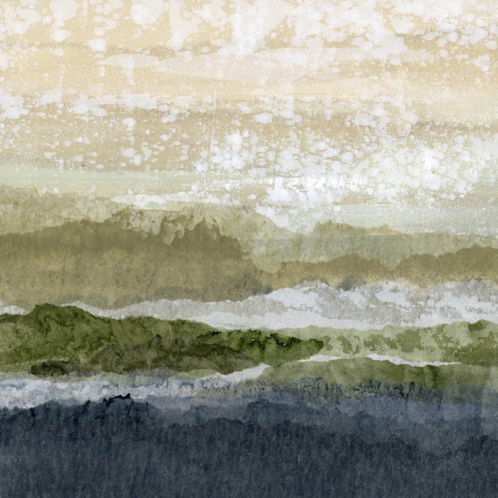 Serene Mountain Layers by Lara Eckerman