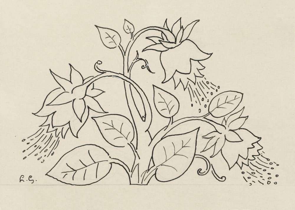 Flower Bush by Leo Gestel