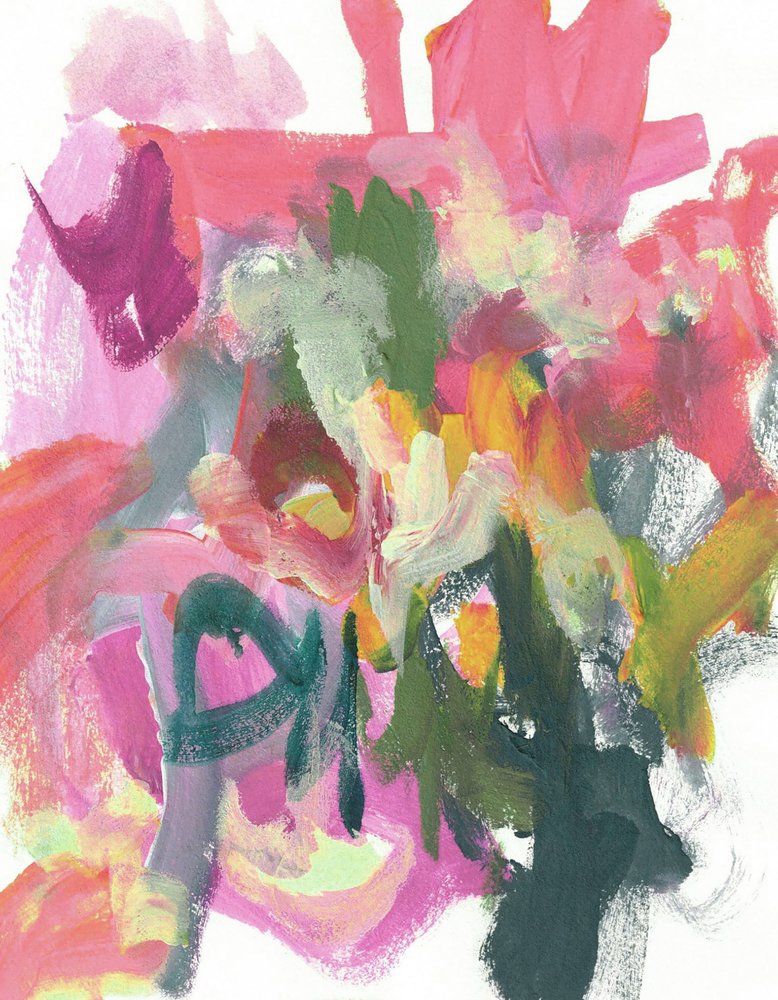 Vibrant Abstract Strokes by Lori Ann Folz