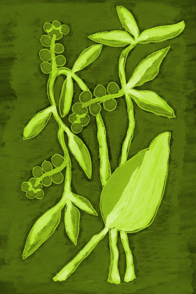 Vibrant Green Foliage by Lori Ann Folz