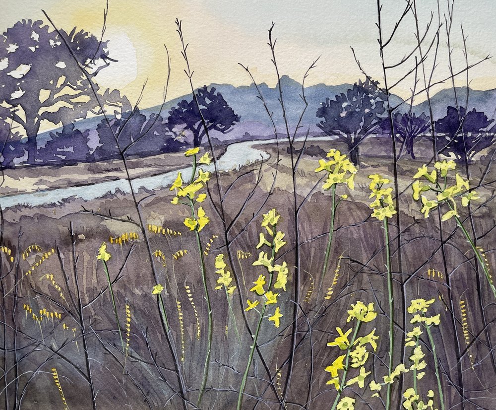 Golden Hour Blooms by Luisa Millicent
