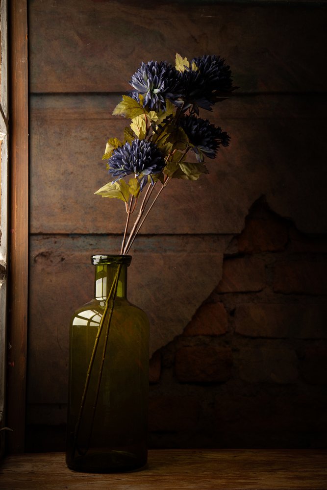 Moody Floral Bottle by Luiz Laercio