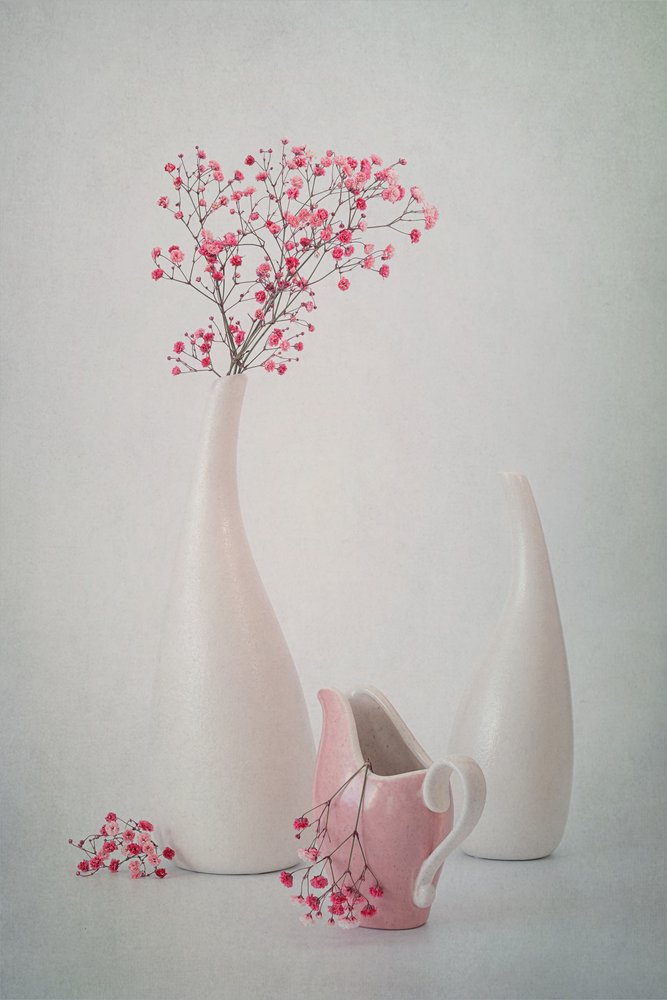 Gentle Pink Floral by Lydia Jacobs