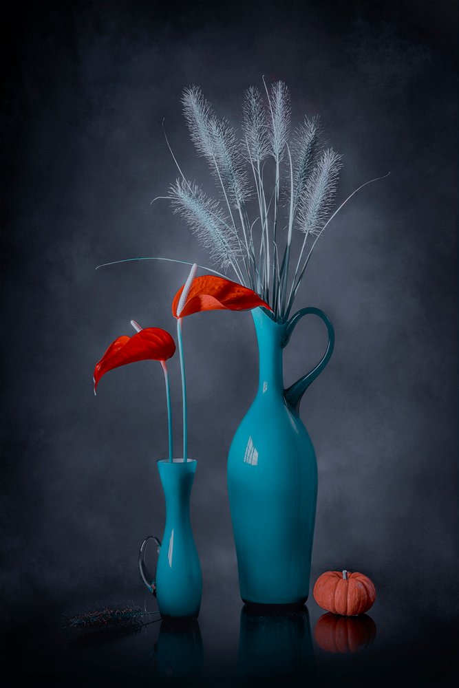 Modern Autumn Still Life by Lydia Jacobs