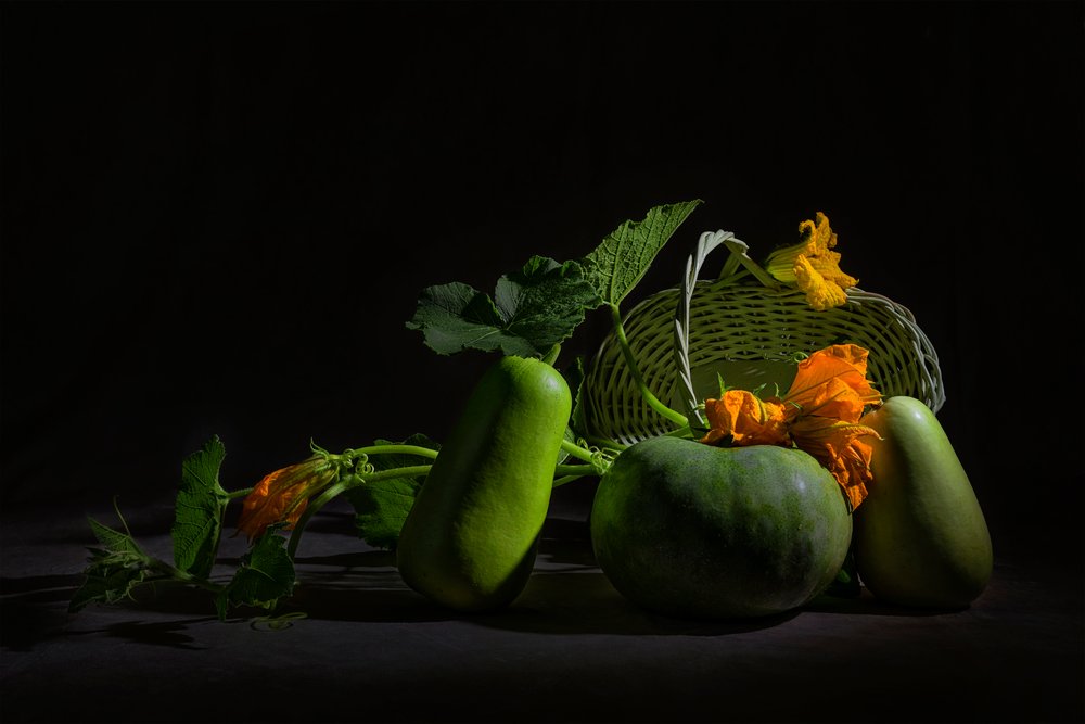 Vibrant Harvest Still Life by Lydia Jacobs