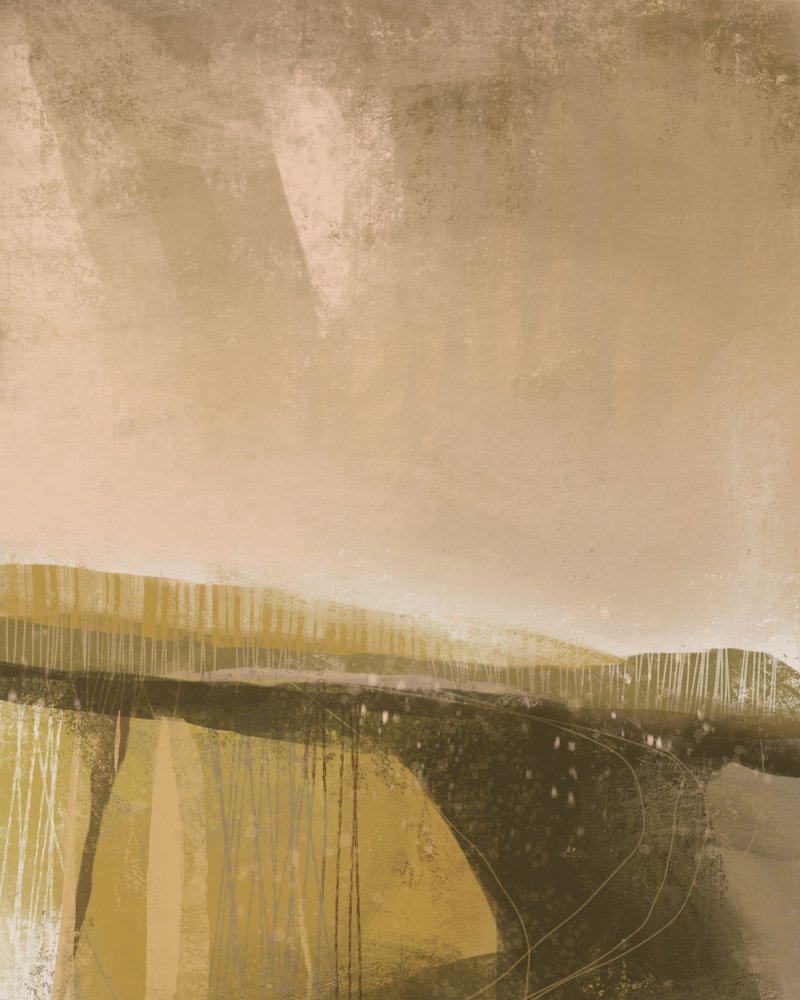 Abstract Earthscape by MANSI SAXENA