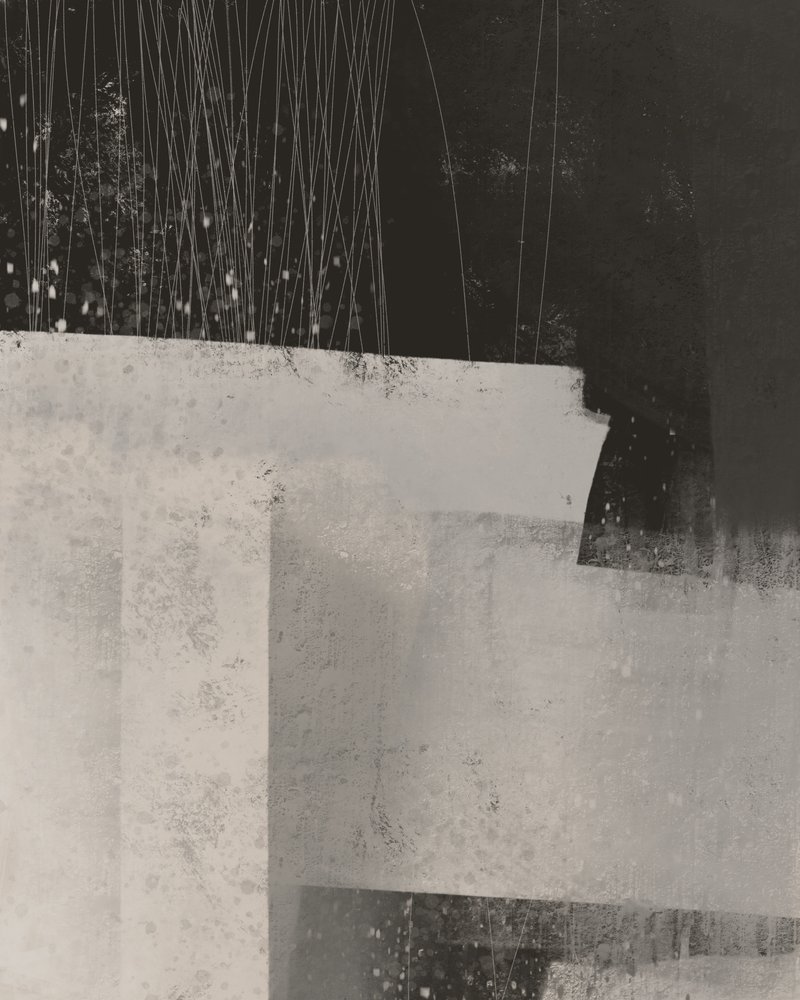 Dark Abstract Lines by MANSI SAXENA