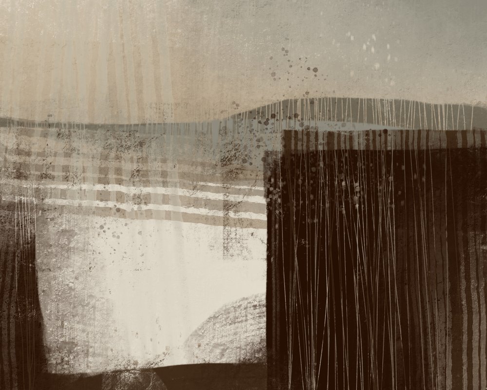 Neutral Earth Abstract by MANSI SAXENA