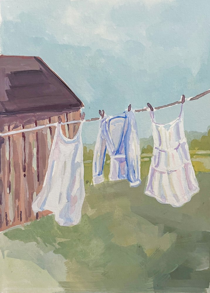 Summer Laundry Day by Madison Phipps