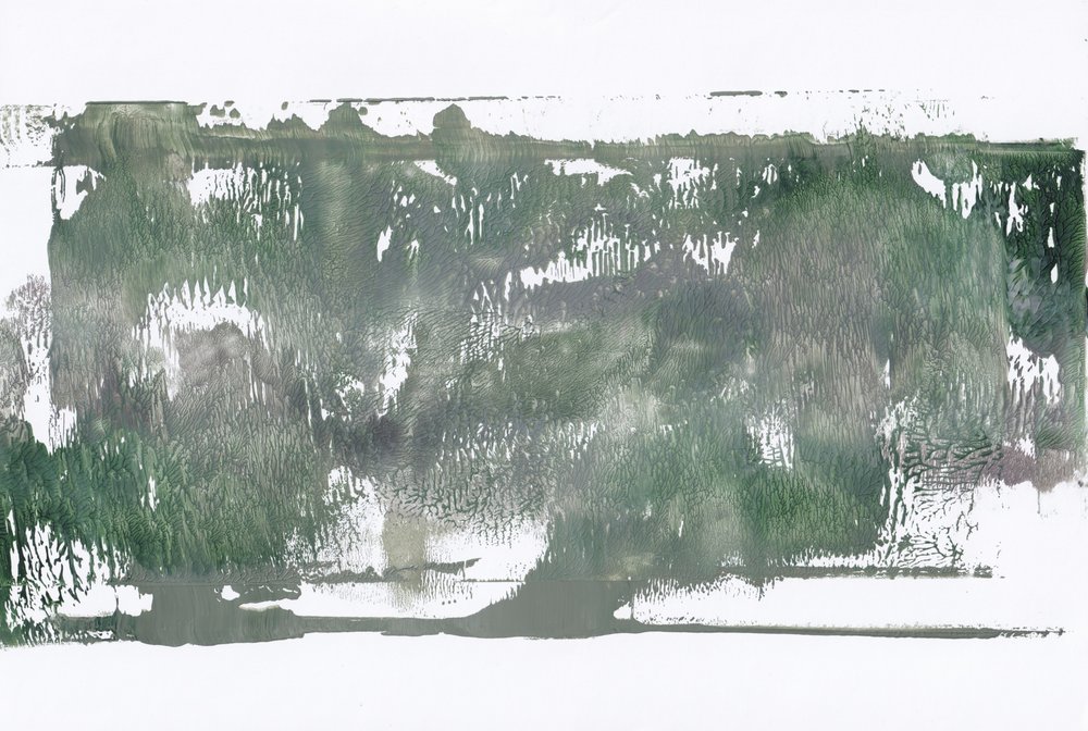 Abstract Forest Wash by Maira Ribena