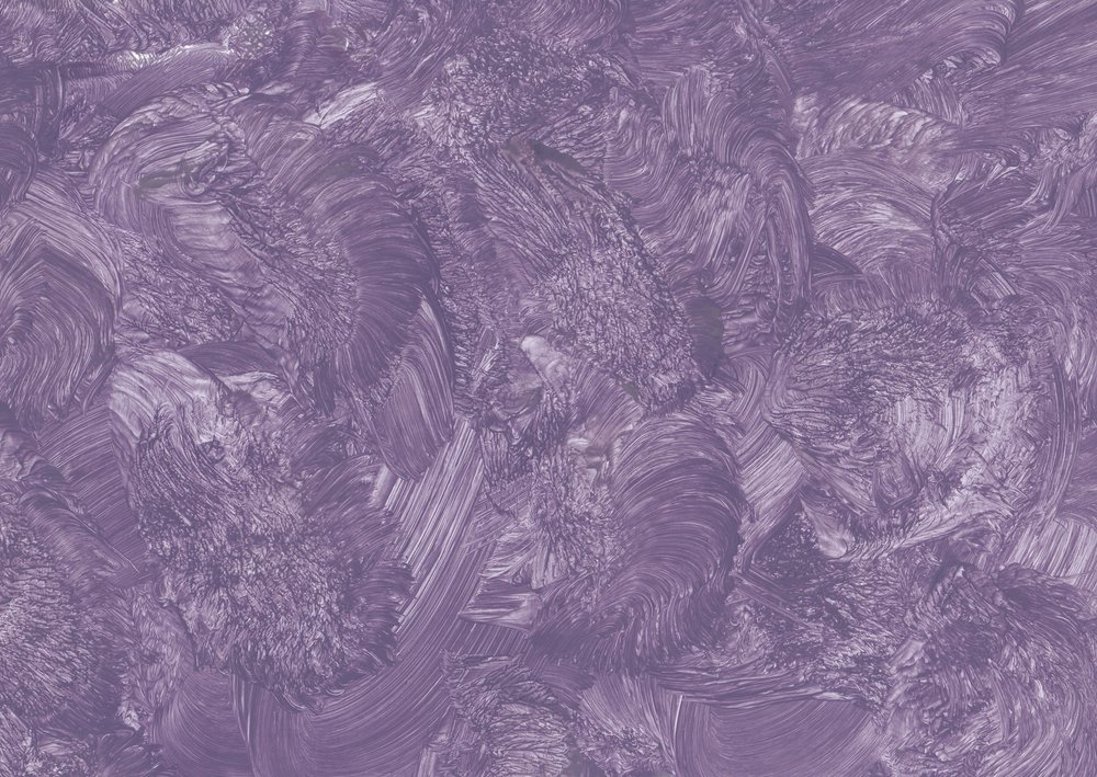 Abstract Purple Brushstrokes by Maira Ribena