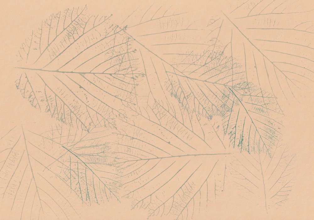 Botanical Leaf Pattern by Maira Ribena