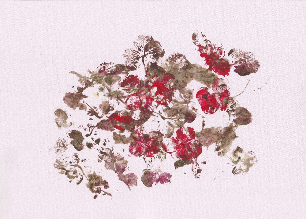 Earthy Floral Impressions by Maira Ribena