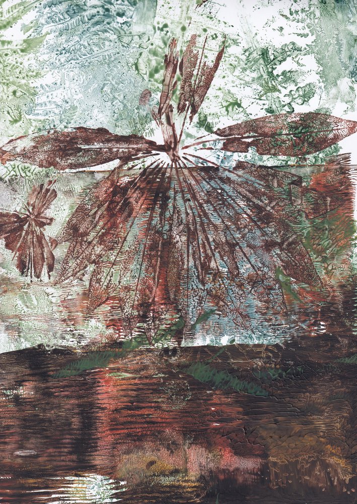 Earthy Water Reflection by Maira Ribena