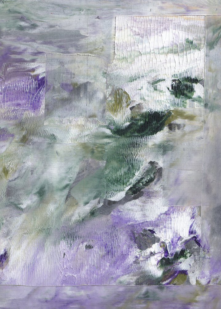 Ethereal Purple Flow by Maira Ribena