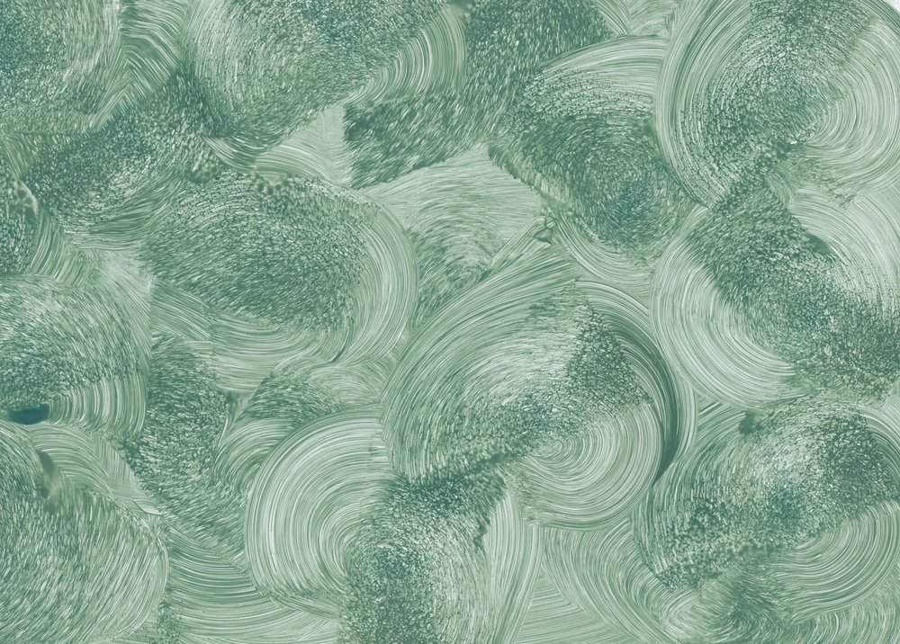 Green Swirling Texture by Maira Ribena