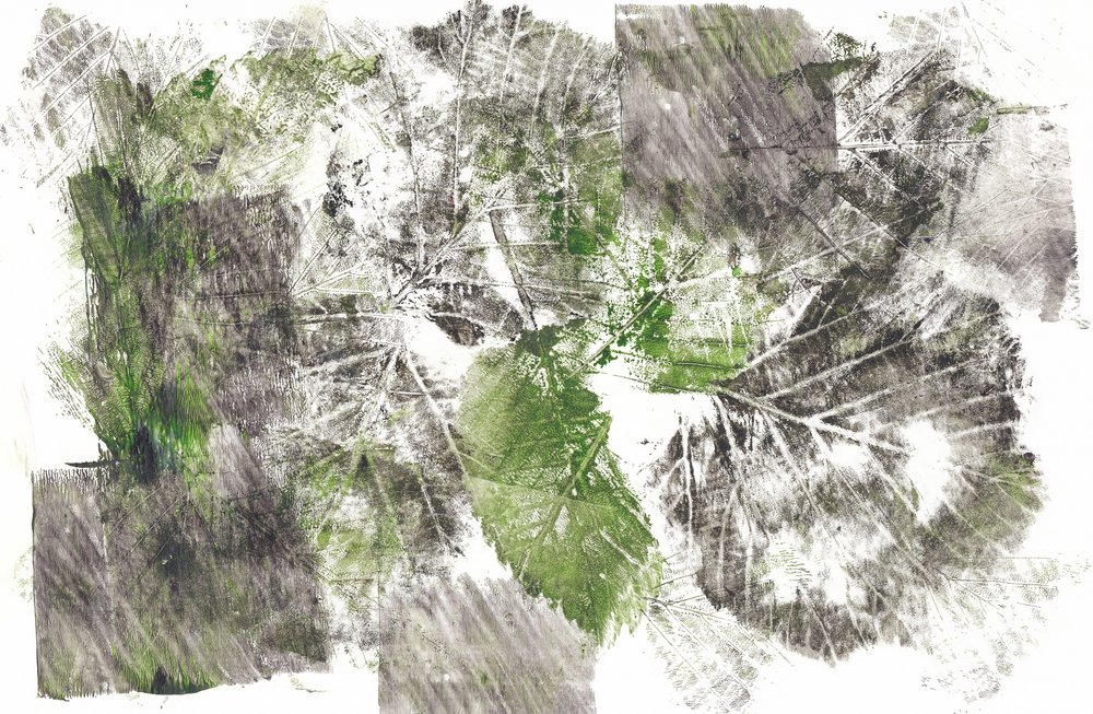 Organic Leaf Impressions by Maira Ribena