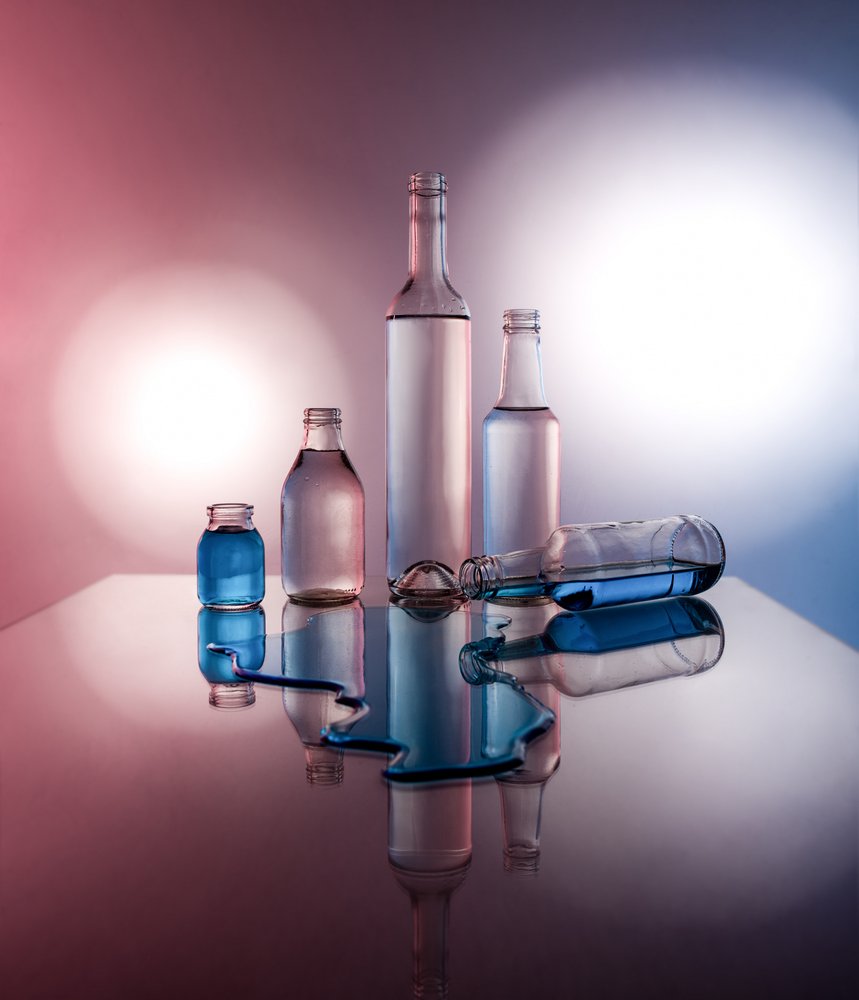 Blue Liquid Reflections by Margareth Perfoncio