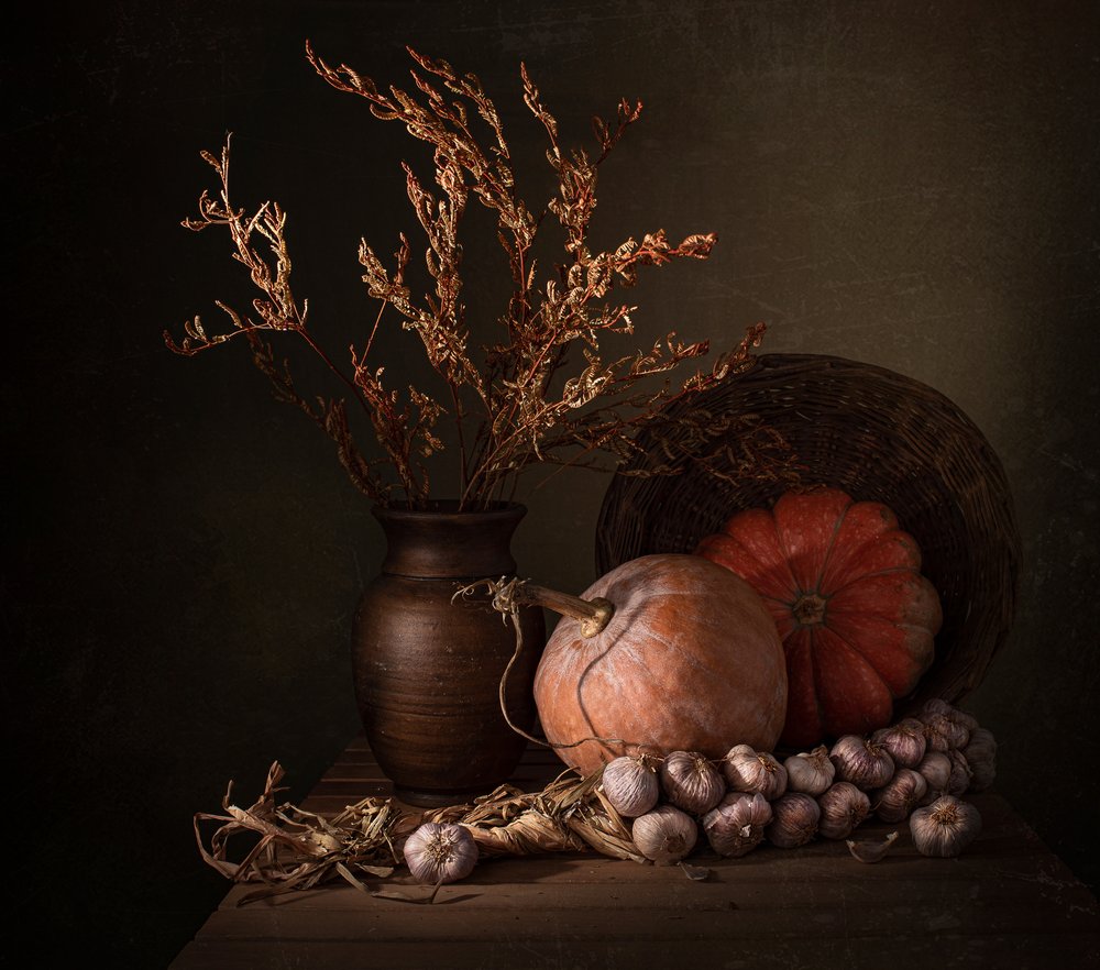 Dark Harvest Pumpkins by Margareth Perfoncio