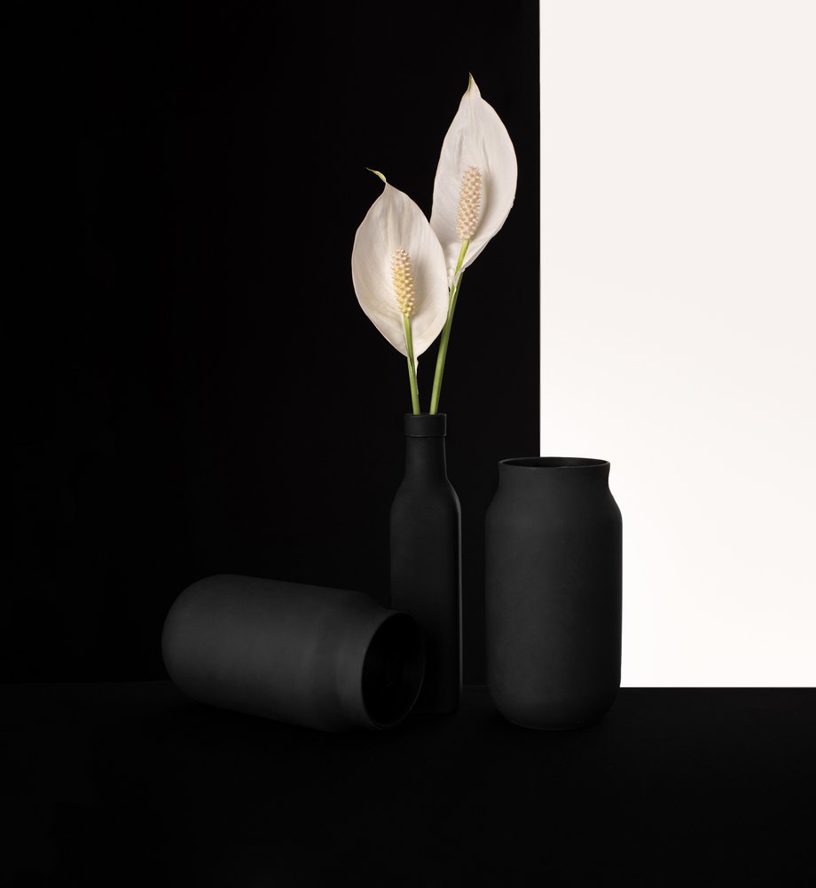 Elegant Floral Contrast by Margareth Perfoncio